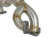 AFE POWER 48-33016 TWISTED STEEL HEADER UP-PIPE FOR 08-10 FORD 6.4L POWERSTROKE