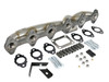 AFE POWER 48-32018 TWISTED STEEL 304 STAINLESS STEEL HEADER W/ T4 FLANGE FOR 03-07 5.9L CUMMINS AFE POWER 48-32018 TWISTED STEEL 304 STAINLESS STEEL HEADER W/ T4 FLANGE FOR 03-07 5.9L CUMMINS