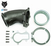 PACBRAKE C44083  HX35 MAX FLOW ELBOW KIT FOR 98.5-02 DODGE RAM WITH 5.9 CUMMINS ENGINE