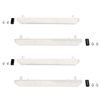 WEHRLI CUSTOM FAB WCF100391  2020+ GMC 2500/3500HD FENDER FLARE MARKER LIGHT DELETE KIT W/O LOGO - RAW FINISH
