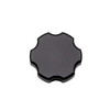 WEHRLI CUSTOM FAB WCF100258  98-21 DODGE RAM 5.9L/6.7L CUMMINS BILLET ALUMINUM BRAKE MASTER CYLINDER CAP - BLACK ANODIZED