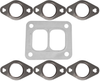 CPP DIESEL EXHAUST MANIFOLD T4 GASKET SET FOR 1998.5-2018 CUMMINS 24V ENGINE