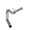 MBRP S6287PLM ARMOR LITE ALUMINIZED 4" DPF-BACK EXHAUST (NO MUFFLER) FOR 2011–2016 FORD F-250/F-350/F-450 6.7L POWER STROKE