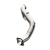 MBRP FALCA460 ALUMINIZED 4" DOWNPIPE FOR 2015–2016 FORD SUPER DUTY CAB & CHASSIS 6.7L POWER STROKE