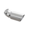 MBRP T5154 30-DEGREE BEND POLISHED EXHAUST TIP 5" INLET, 6" OUTLET, 15.5" LENGTH