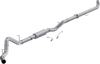 MBRP S6005P 4 " DOWNPIPE-BACK SINGLE SIDE EXIT ALUMINIZED STEEL FOR 01-04 GM SIERRA/SILVERADO WITH 6.6L DURAMAX ENGINE
