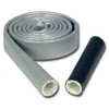 THERMO TEC 18076 HEAT SLEEVE 3/4 INCH X 3 FOOT BRAIDED FIBERGLASS 500-2200 DEGREE F SILVER