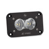 BAJA DESIGNS 541006 S2 SPORT FLUSH MOUNT WORK/SCENE PATTERN LED WORK LIGHT - CLEAR