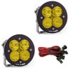 BAJA DESIGNS 767813 XL R 80 SERIES DRIVING COMBO PATTERN PAIR LED LIGHT PODS - AMBER