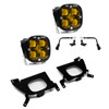 BAJA DESIGNS 447529 2019+ CHEVY SILVERADO 1500/2500/2500 HD SAE AMBER FOG POCKET KIT