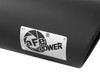 AFE 49T50601-B12 MACH FORCE-XP 5" 409 STAINLESS STEEL EXHAUST TIP 5"" X 6" OUT X 12" L BOLT-ON