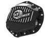 AFE 46-71060B PRO SERIES REAR DIFFERENTIAL COVER BLACK W/ MACHINED FOR 01-19 GM SIERRA/SILVERADO 2500/3500