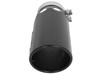 AFE 49T50601-B161 MACH FORCE-XP 5" 409 STAINLESS STEEL INTERCOOLED EXHAUST TIP 5"" X 6" OUT X 16" L BOLT-ON