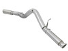 AFE 49-04081-P ATLAS 5" ALUMINIZED STEEL DPF-BACK EXHAUST SYSTEM FOR 2016 GM 6.6L DURAMAX