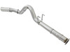 AFE 49-03090-P ATLAS 5" ALUMINIZED STEEL DPF-BACK EXHAUST SYSTEM FOR 17-23 FORD 6.7L POWERSTROKE