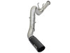 AFE 49-03090-B ATLAS 5" ALUMINIZED STEEL DPF-BACK EXHAUST SYSTEM FOR 17-23 FORD 6.7L POWERSTROKE