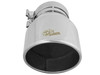 AFE 49T40604-P09 MACH FORCE-XP 4" 304 STAINLESS STEEL EXHAUST TIP 4"" X 6" OUT X 9" L BOLT-ON AFE 49T40604-P09 MACH FORCE-XP 4" 304 STAINLESS STEEL EXHAUST TIP 4"" X 6" OUT X 9" L BOLT-ON