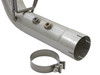 AFE 49-04086-B ATLAS 4" ALUMINIZED STEEL DPF-BACK EXHAUST SYSTEM BLACK TIP FOR 17-19 GM DURAMAX 6.6L