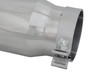AFE 49T40501-P15 MACH FORCE-XP 4" 304 STAINLESS STEEL EXHAUST TIP 4"" X 5" OUT X 15" L BOLT-ON RIGHT