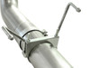 AFE 49-42016-B LARGE BORE-HD 5" 409 STAINLESS STEEL DPF-BACK EXHAUST SYSTEM BLACK TIP FOR 07.5-12 CUMMINS 6.7L