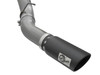 AFE 49-44081-B LARGE BORE-HD 5" 409 STAINLESS STEEL DPF-BACK EXHAUST SYSTEM BLACK TIP FOR 2016 GM 6.6L DURAMAX