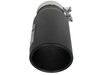 AFE 49T35451-B12 MACH FORCE-XP 409 STAINLESS STEEL CLAMP-ON EXHAUST TIP BLACK RIGHT 3-1/2" X 4-1/2" X 12" AFE 49T35451-B12 MACH FORCE-XP 409 STAINLESS STEEL CLAMP-ON EXHAUST TIP BLACK RIGHT 3-1/2" X 4-1/2" X 12"