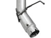AFE 49-02039-B ATLAS 5" ALUMINIZED STEEL DPF-BACK EXHAUST SYSTEM - BLACK TIP FOR 13-18 CUMMINS 6.7L