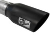 AFE 49-03054-B ATLAS 5" ALUMINIZED STEEL DPF-BACK EXHAUST SYSTEM FOR 08-10 FORD 6.4L POWERSTROKE