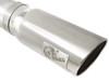 AFE 49-04041-P ATLAS 5" ALUMINIZED STEEL DPF-BACK EXHAUST SYSTEM FOR 11-16 GM 6.6L DURAMAX