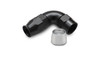 VIBRANT PERFORMANCE 28908 ALUMINUM 90 DEG ONE PIECE HOSE END FITTING FOR PTFE LINED HOSE -8AN SIZE