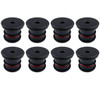 S&B FILTERS 81-1003 SILICONE BODY MOUNT KIT 8PC 2008-2016 FORD F-250/F-350 POWERSTROKE 6.4L/6.7L CREW CAB