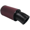 S&B FILTERS KF-1007 AIR FILTER INTAKE KITS 75-3025-1,75-3017-2 OILED COTTON CLEANABLE RED