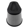 S&B FILTERS KF-1076D AIR FILTER INTAKE KITS 75-5136 / 75-5136D DRY EXTENDABLE WHITE