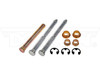 DORMAN 38403 DOOR HINGE PIN AND BUSHING KIT -FRONT UPPER/LOWER (TAPERED PIN) 1994-2002 DODGE RAM 2500/3500