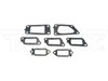 DORMAN 904-936 EXHAUST GAS RECIRCULATION (EGR) COOLER (TO EGR BYPASS VALVE AT REAR, CURVED OUTLET FITTING) 2011-2014 GM 6.6L DURAMAX LML