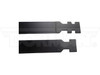 DORMAN 578-003 FUEL TANK STRAPS (MIDSHIP TANK) (19 GALLON) 1980-1997 FORD F-250/350