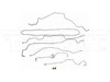 DORMAN 919-232 STAINLESS STEEL BRAKE LINE KIT (6.8' BED) (2-WHEEL ABS) 1999-2000 FORD F-250/350 4WD SRW CREW CAB
