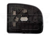 DORMAN 56310 HEATED UPPER PLASTIC BACKED MIRROR (RIGHT) (WITH TOW PACKAGE) 2005-2007 FORD F-250/350