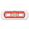 RIGID INDUSTRIES 51202 SR-L SERIES MARINE SPREADER POD 2 WIRE FLUSH MOUNT WHITE WITH RED HALO
