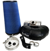 NO LIMIT FAB 64CAIO5.5 POLISHED COLD AIR INTAKE WITH 5.5 INCH INLET OILED FILTER FITS MOD TURBO FOR 08-10 FORD 6.4L POWERSTROKE