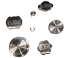 NO LIMIT FAB 67CSP COMPLETE POLISHED CAP SET FOR 11-16 FORD 6.7L POWERSTROKE