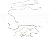 DORMAN 919-034 STAINLESS STEEL BRAKE LINE KIT (139" WHEELBASE) (2-WHEEL ABS) 1995-1997 DODGE RAM 3500 DRW CAB & CHASSIS 4WD