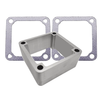 CPP DIESEL BILLET GRID HEATER SPACER FOR 1994-2007 DODGE RAM WITH 5.9L CUMMINS ENGINE