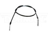 DORMAN C661112 PARKING BRAKE CABLE (REAR LEFT) (78.8" BED) 2009-2011 GM SILVERADO/SIERRA 2500HD