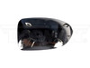 DORMAN 959-007 CHROME DOOR MIRROR COVER (LEFT) (POWER/HEATED MIRRORS) 2001-2002 GM SILVERADO/SIERRA 2500HD