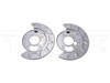 DORMAN 947-016 BRAKE DUST SHIELD (PAIR) (REAR) 2011-2019 GM SILVERADO/SIERRA 2500HD/3500HD