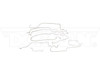 DORMAN 919-155 STAINLESS STEEL BRAKE LINE KIT (137" WHEELBASE) 2001-2002 GM SILVERADO/SIERRA 3500HD DRW CAB & CHASSIS