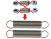 CPP-3933130 INNER ACCELERATOR RETURN REPLACEMENT SPRINGS | FITS 1994-1998 DODGE RAM 5.9L CUMMINS