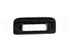 DORMAN 82776 SMOOTH BLACK TAILGATE HANDLE BEZEL (WITHOUT KEYHOLE & BACKUP CAMERA) 2007.5-2014 GM SILVERADO/SIERRA 2500HD/3500HD