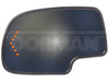 DORMAN 56318 HEATED PLASTIC BACKED MIRROR (LEFT) (POWER/HEATED MIRRORS WITH TURN SIGNALS) 2003-2007 GM SILVERADO/SIERRA 2500HD/3500HD